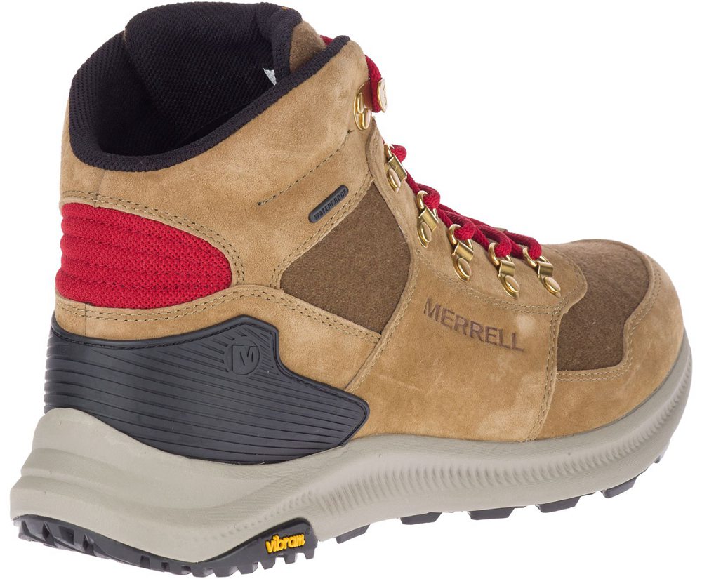 Merrell Støvler Herre - Ontario 85 Wool Mid Waterproof - Brune - SFP509381